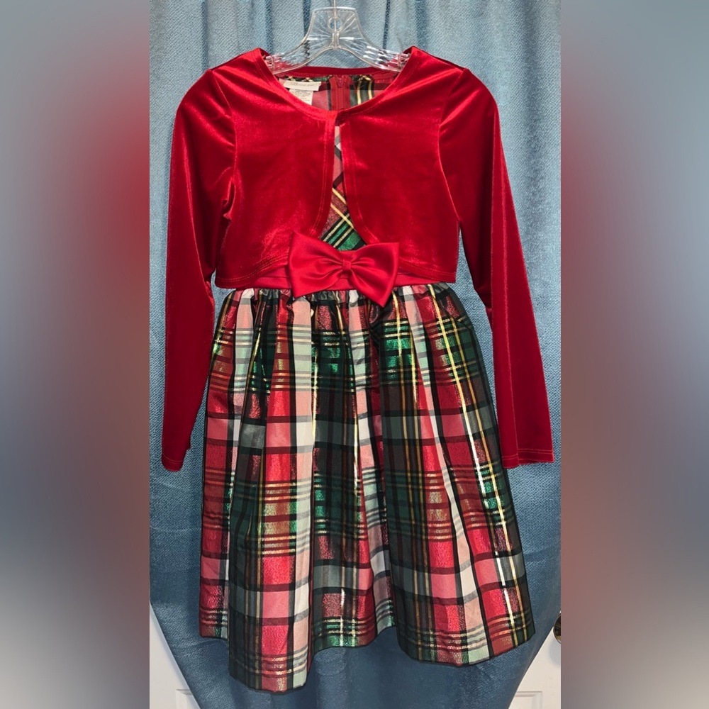 Bonnie Jean Xmas Dress Girls Size 12